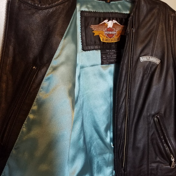 Leather - Harley-Davidson Womens Jacket - Picture 4 of 5